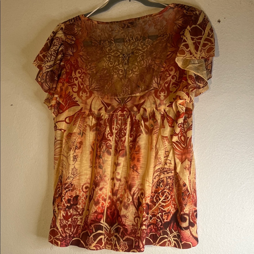 Unity World Wear Multicolor Patterned Top - Picture 3 of 9